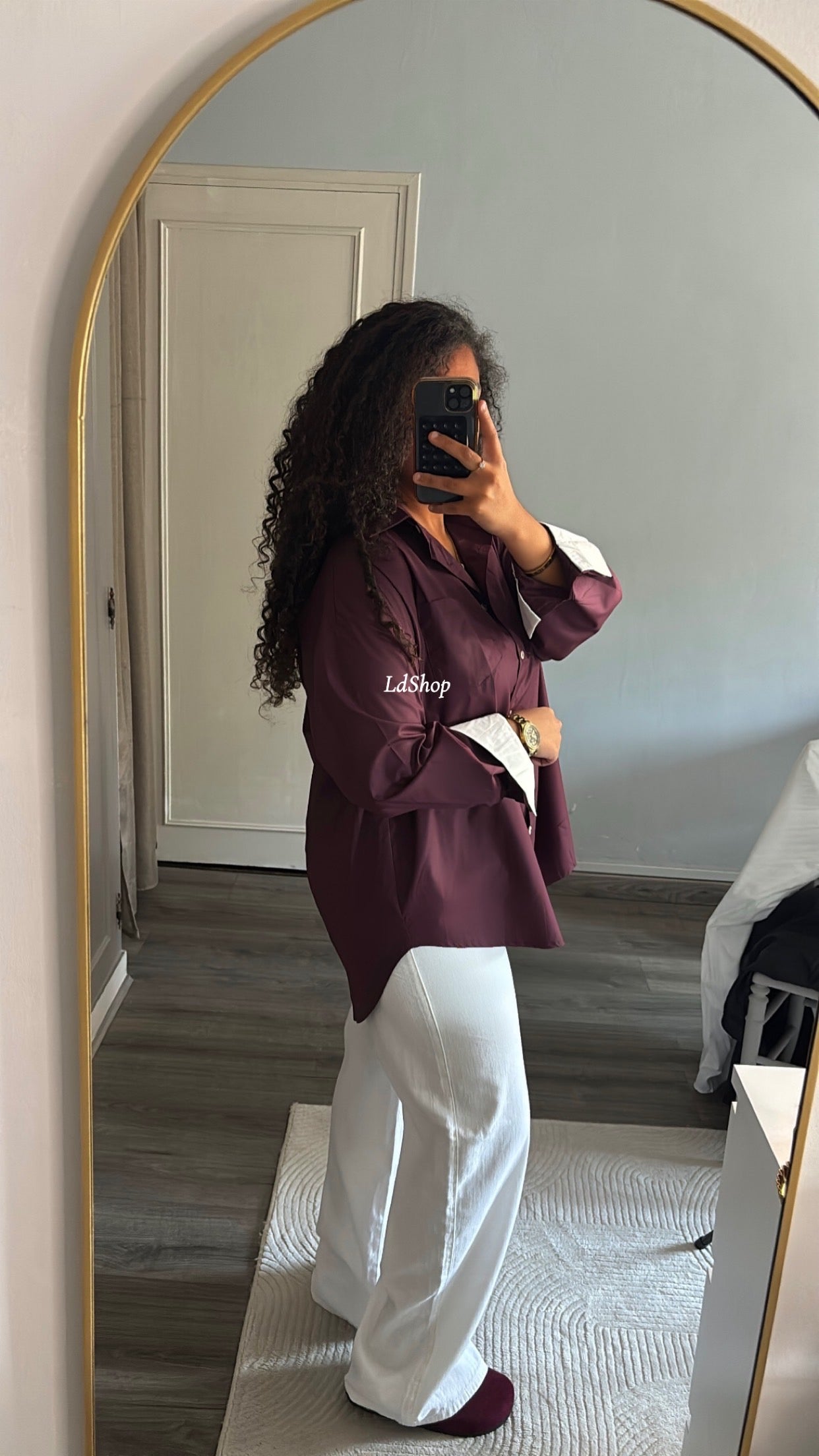 Chemise oversize Léa