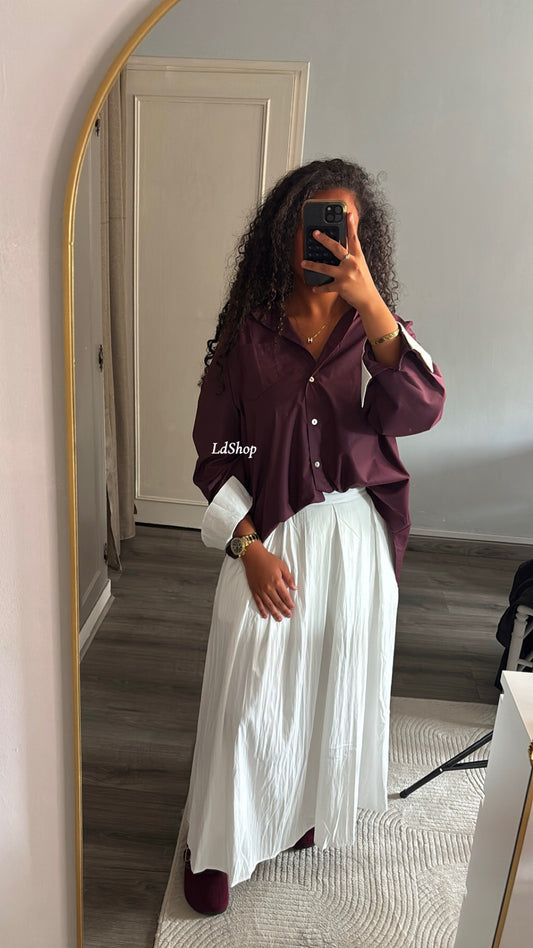 Jupe blanche Sarah