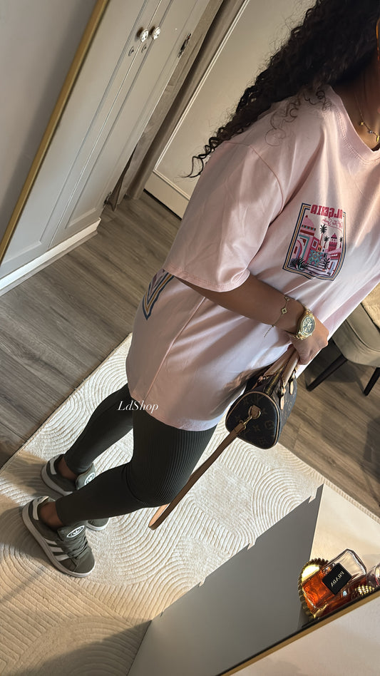 T-shirt Algeria rose