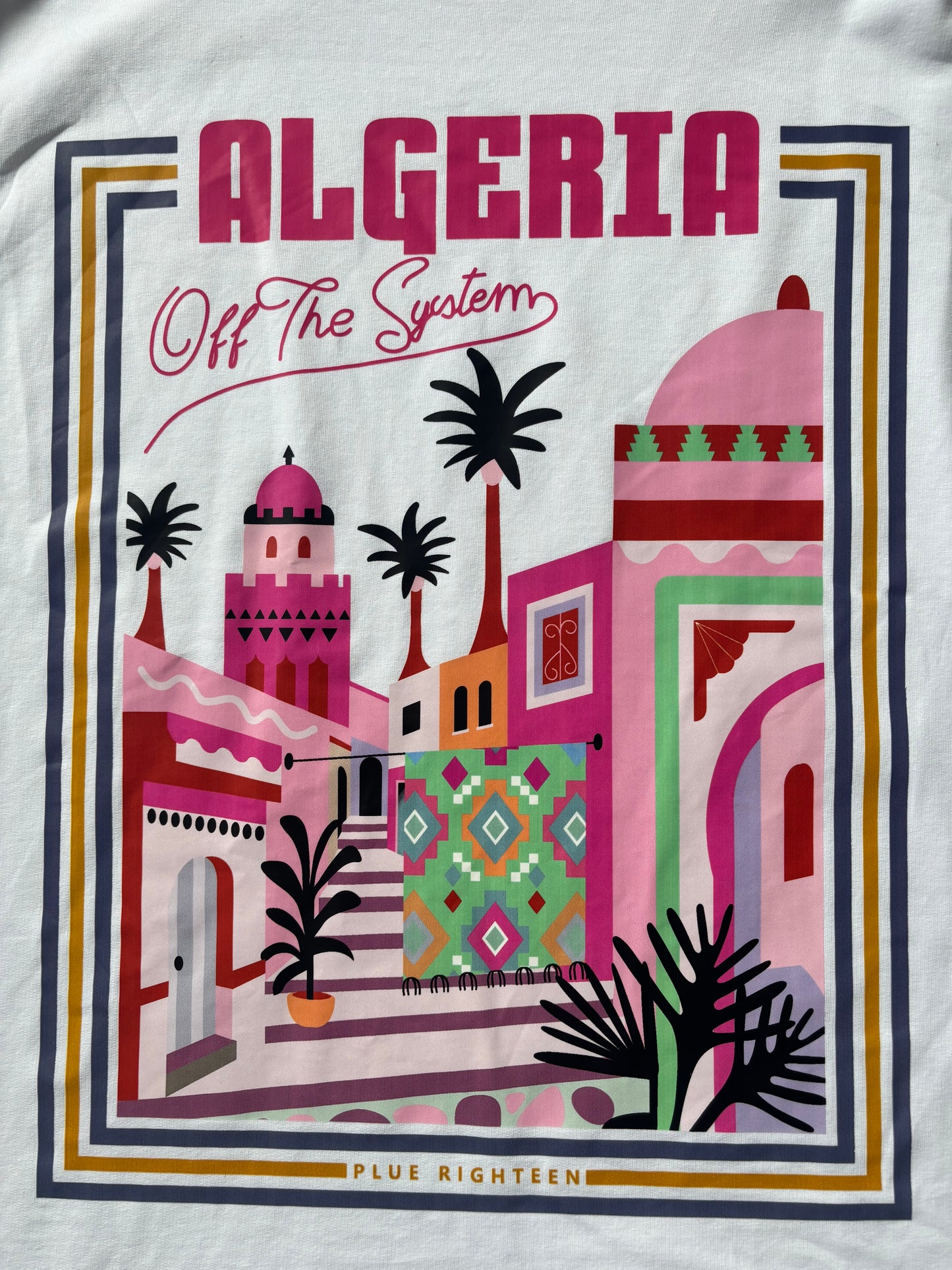 T-shirt Algeria rose